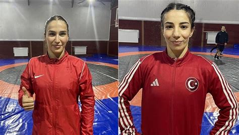 Milli kadın güreşçiler Çavuşoğlu ve Yavuz'un hedefi önce Avrupa sonra olimpiyat şampiyonluğu